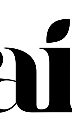 Black 'raíz' logo on a white background