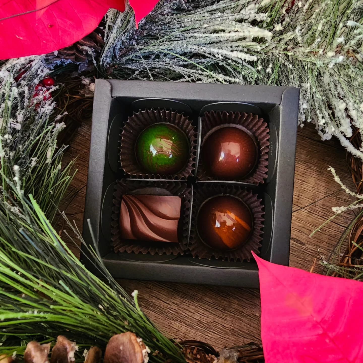 Winter Chocolate Confection Box